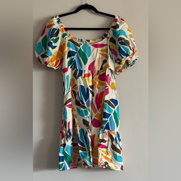 Target X Tabitha Brown Puff Sleeve Dress - Multicolor - Picture 5 of 7